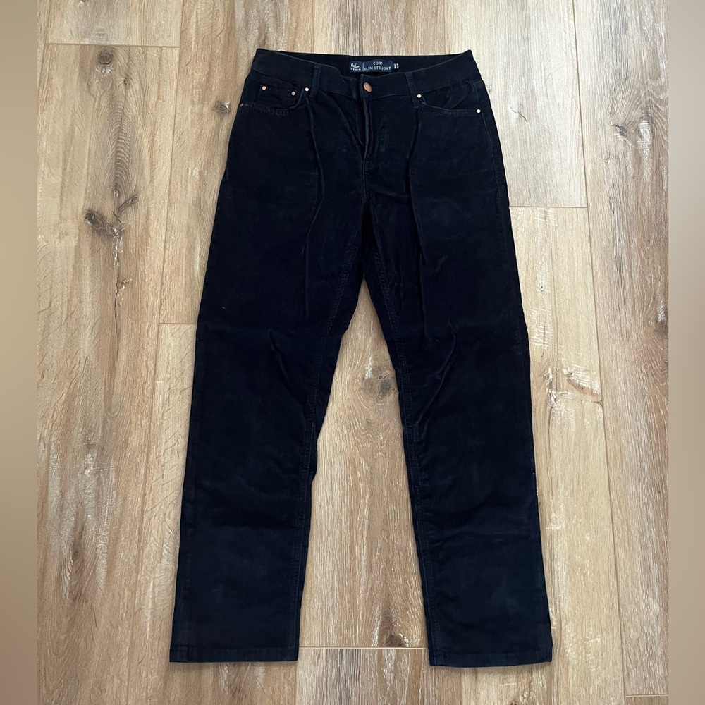 Boden Corduroy Slim Straight Jeans